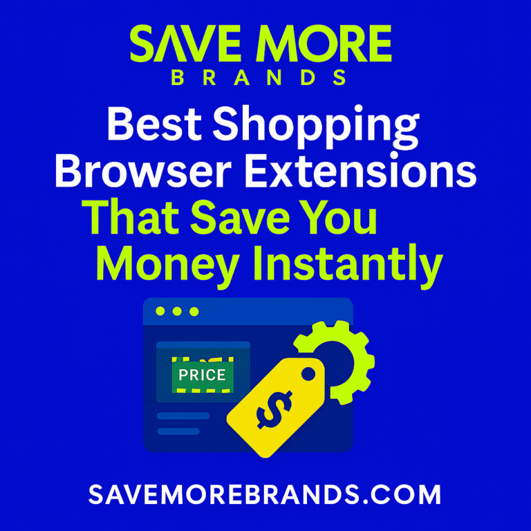 Shopping browser extensions that save money